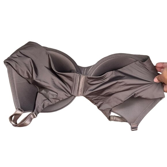 Torrid Curve Gray Underwire Push-Up Bra Size 44DDD - Picture 3 of 3